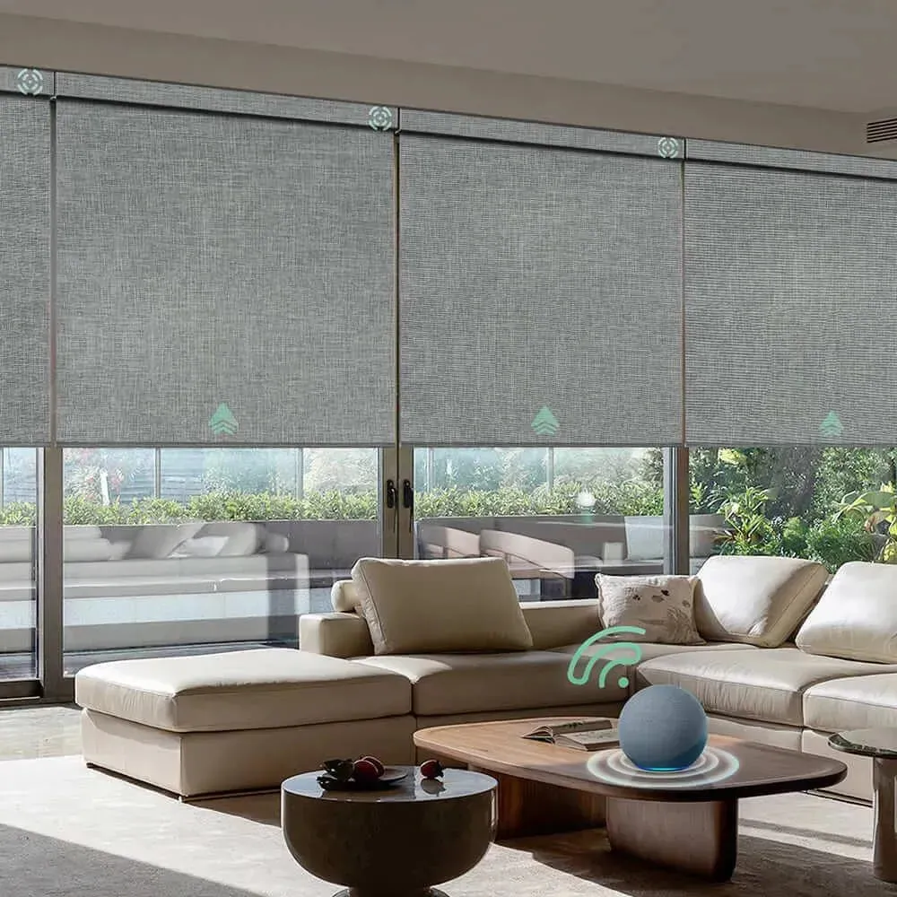 Yoolax Motorized Roller Shades 100% Blackout