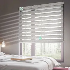 Yoolax Motorized Zebra Blinds